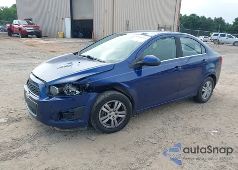 2013 Chevrolet Sonic Lt Auto from USA, damaged, VIN 1G1JC5SH9D4244264